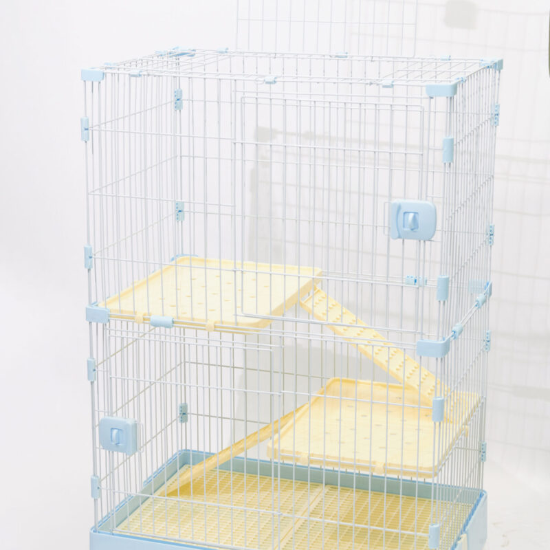 고급 토끼장 (중 2단) [818] (blue) (ivory) (pink)