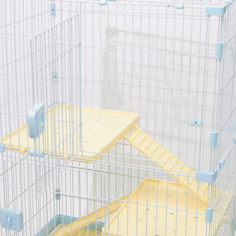 고급 토끼장 (중 2단) [818] (blue) (ivory) (pink)