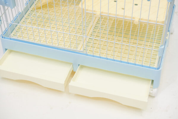 고급 토끼장 (중 2단) [818] (blue) (ivory) (pink)