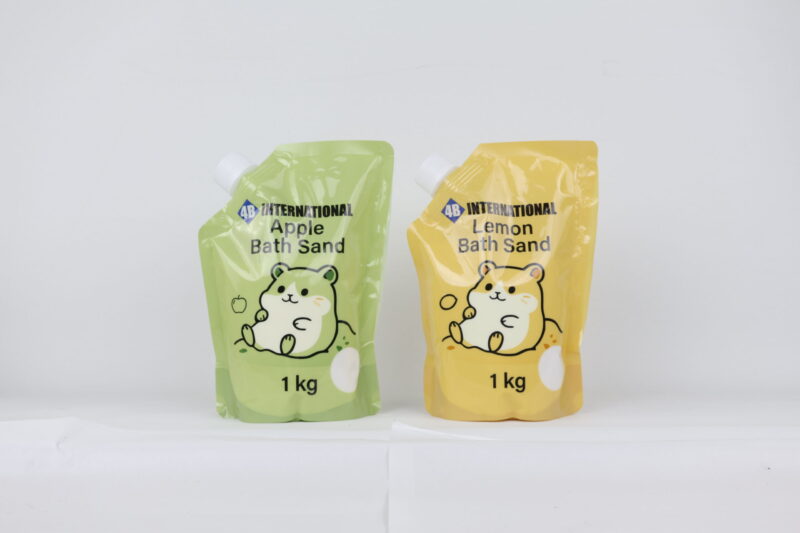 햄스터 목욕모래 1Kg </br>(레몬)(사과)</br>[HSL-01]